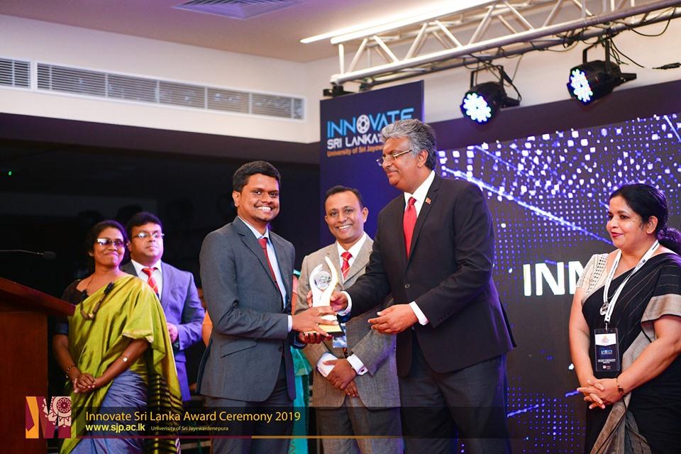 Recognition of Excellence - Innovate Sri Lanka